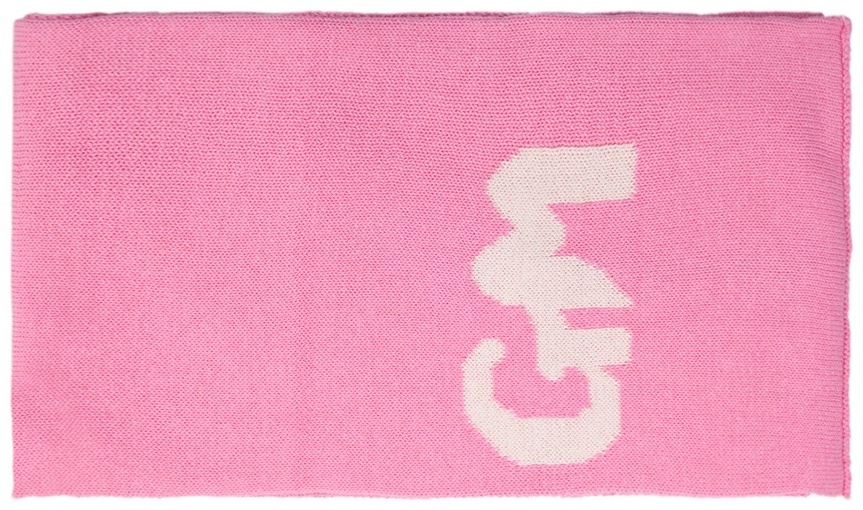 Шарф MSGM F4MSJUSC099 розовый