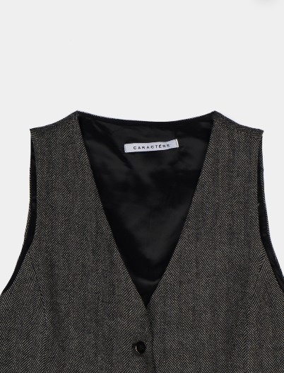 Жилет CARACTĒRE L037A0 6208 серый
