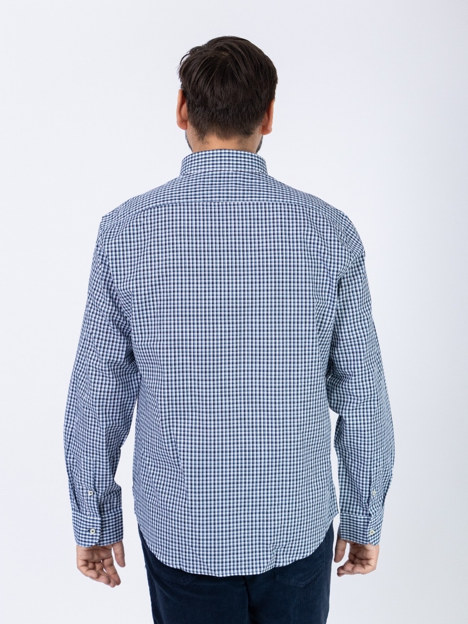 Рубашка прямая NAVIGARE NF3003 голубой