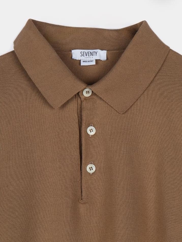 Поло SEVENTY VENEZIA MT3518-920213 коричневый