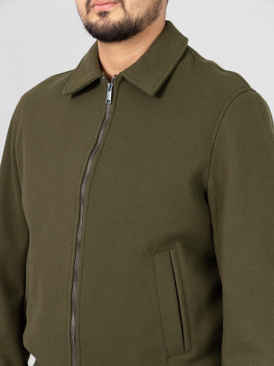 Бомбер NAVIGARE NF0204 темно-зеленый