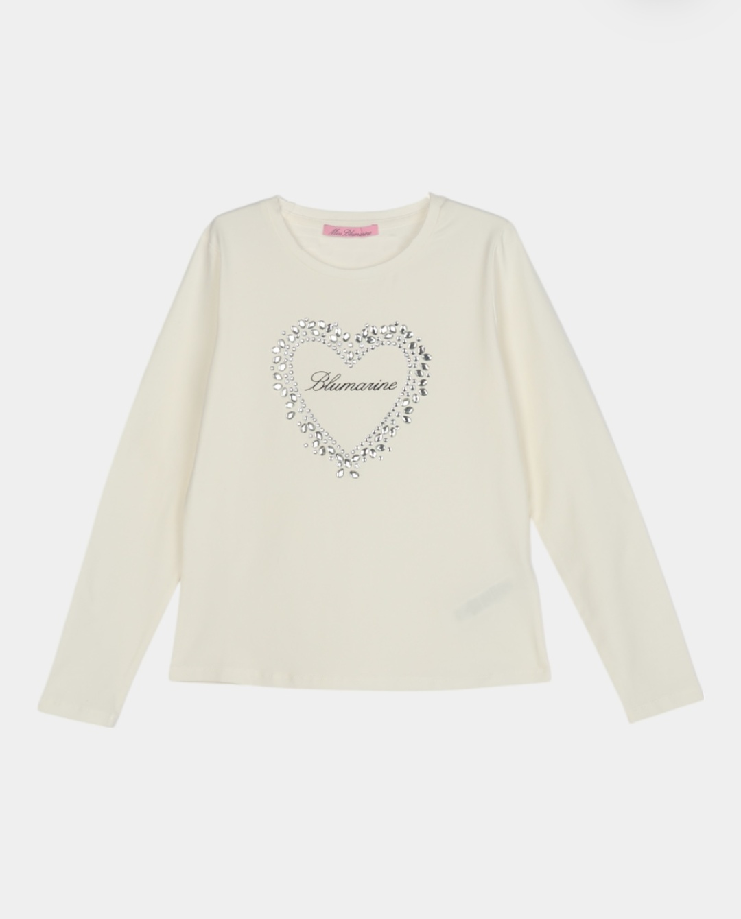 Лонгслив Miss Blumarine IF4142J0088 белый