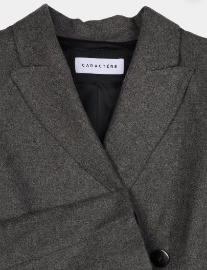 Пиджак полуприталенный CARACTĒRE Q927A0 6209 серый