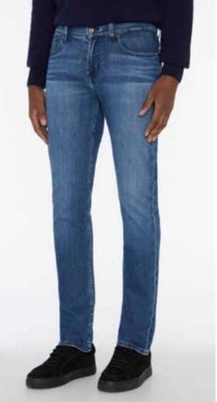 Джинсы прямые 7 For All Mankind JSMSE050NT синий