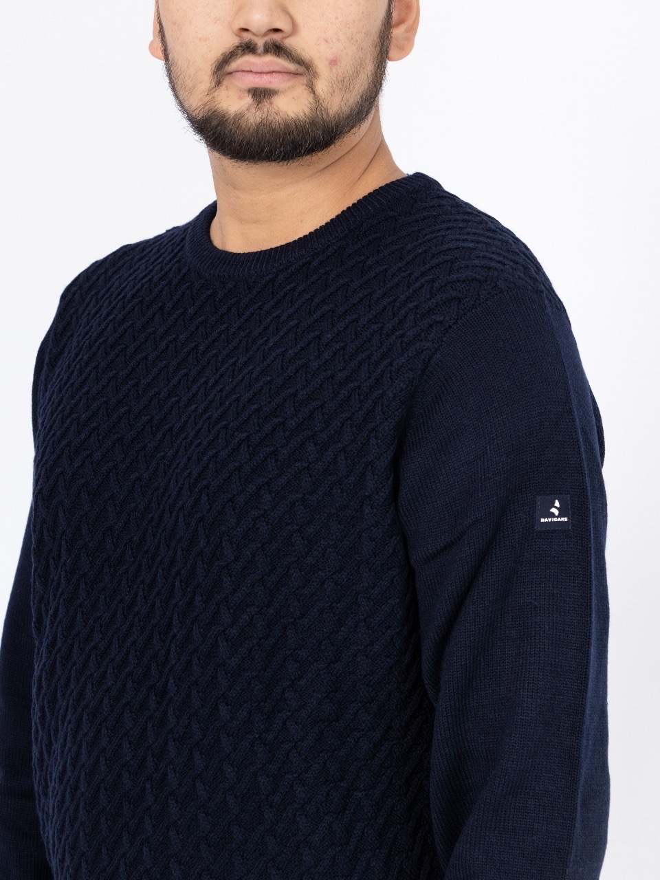 Свитер NAVIGARE NF1024 темно-синий