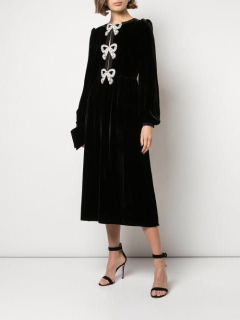 Вечернее платье Saloni 10327-02/5379 черный