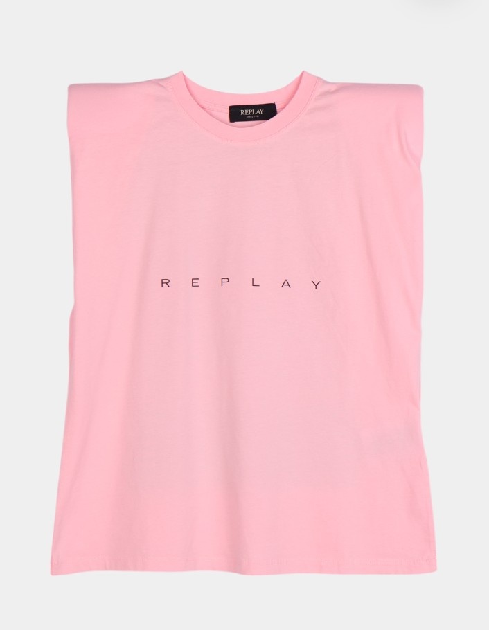 Футболка Replay W3368 .000.23740P розовый