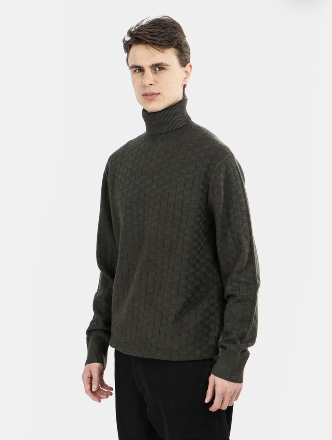 Свитер DIKTAT DK77019 хаки