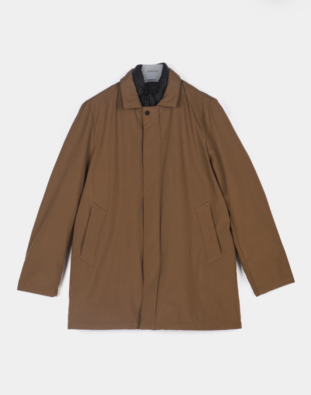 Пальто DIKTAT DK77946 коричневый