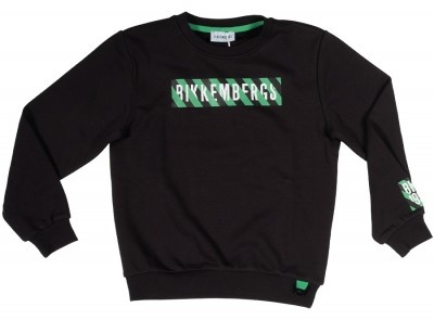 Свитшот Bikkembergs Kids BK2630 черный