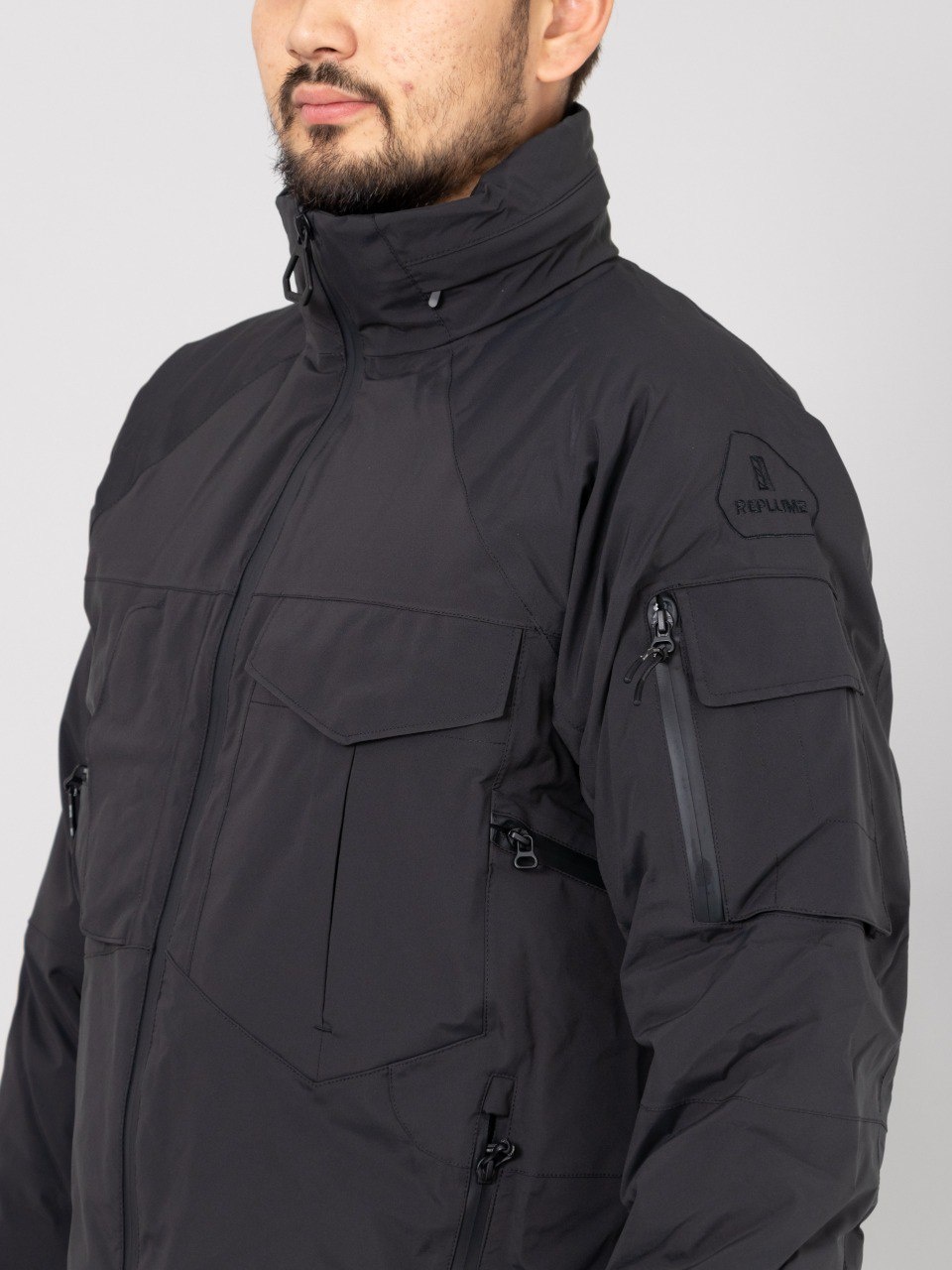 Зимняя куртка REPLUME B41RUNOAH3LA черный