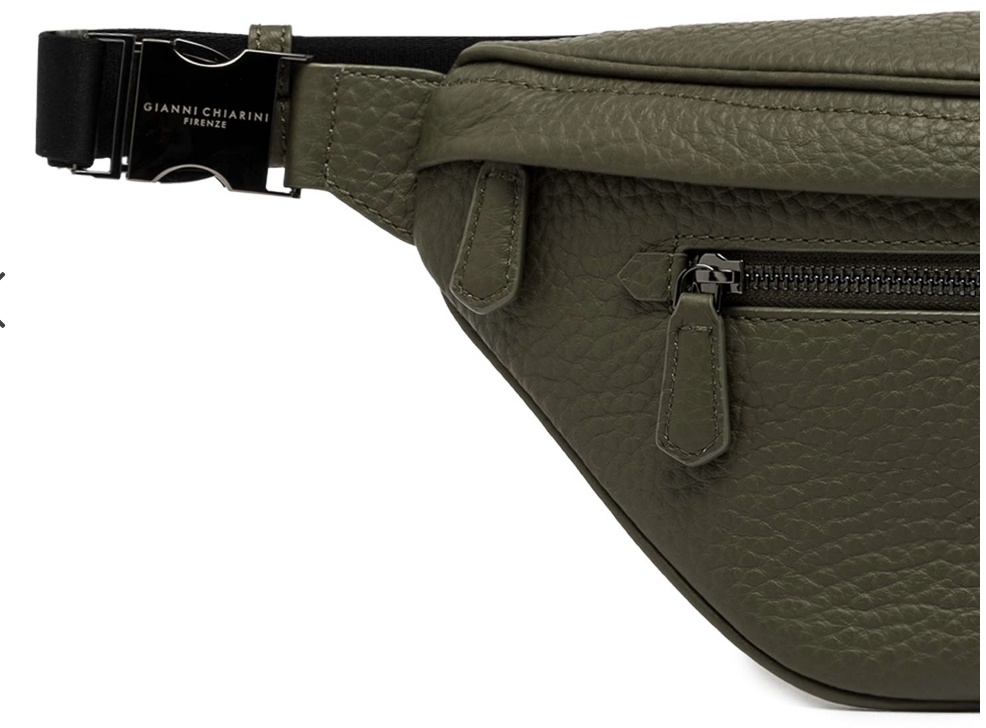 Сумка поясная Gianni Chiarini MPU B17814 QNT натуральная кожа оливковый