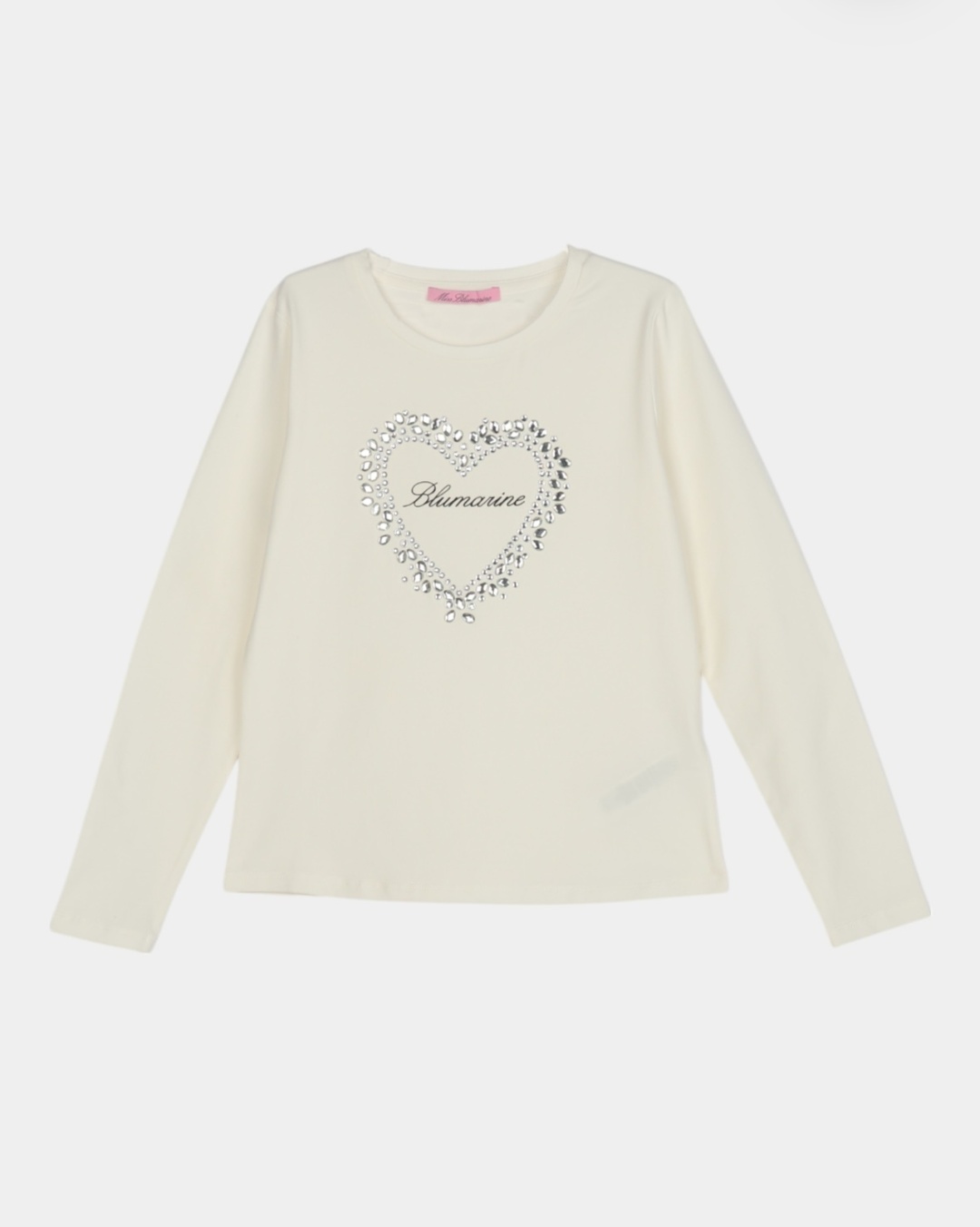 Лонгслив Miss Blumarine IF4127J0088 белый