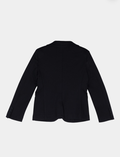 Однобортный пиджак Bikkembergs kids BK2708 черный, синий