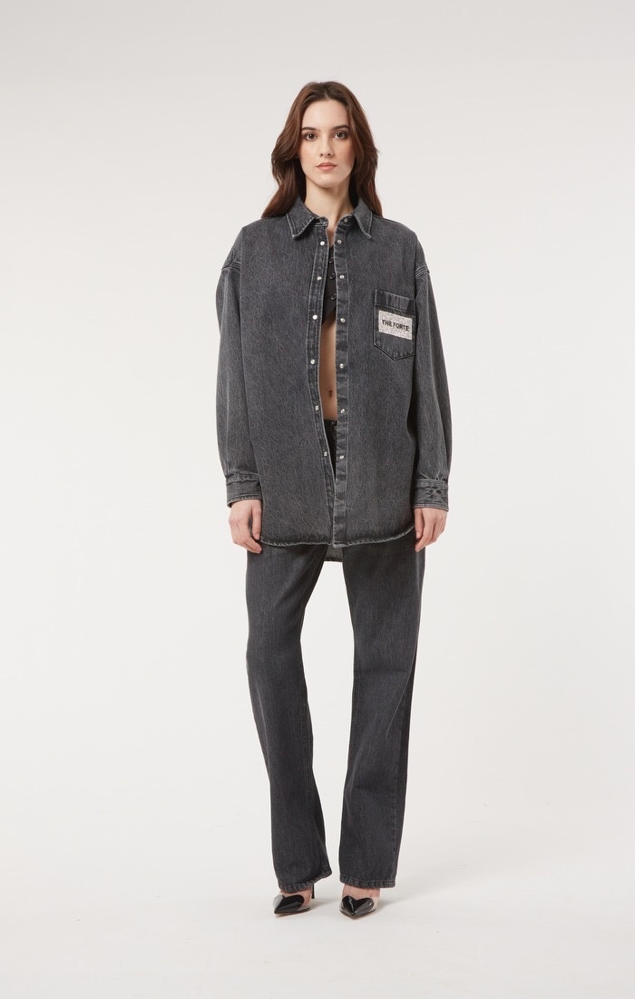 Рубашка Forte Dei Marmi Couture 24WF3170 черный