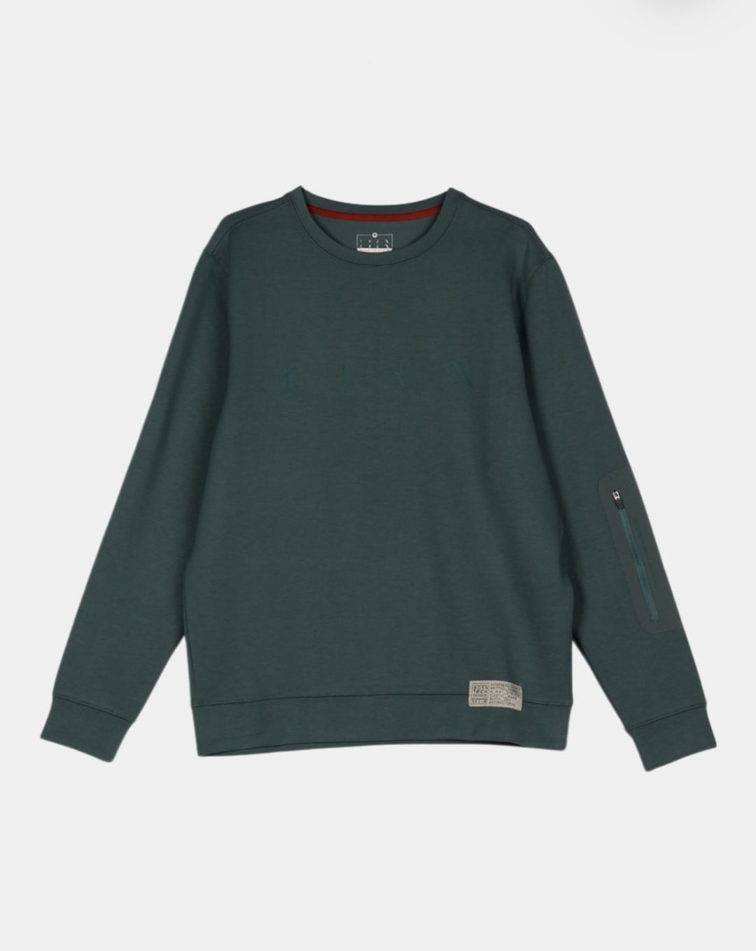 Свитшот BORN NESS SWEATSHIRT FW24CS-H17-SW зеленый