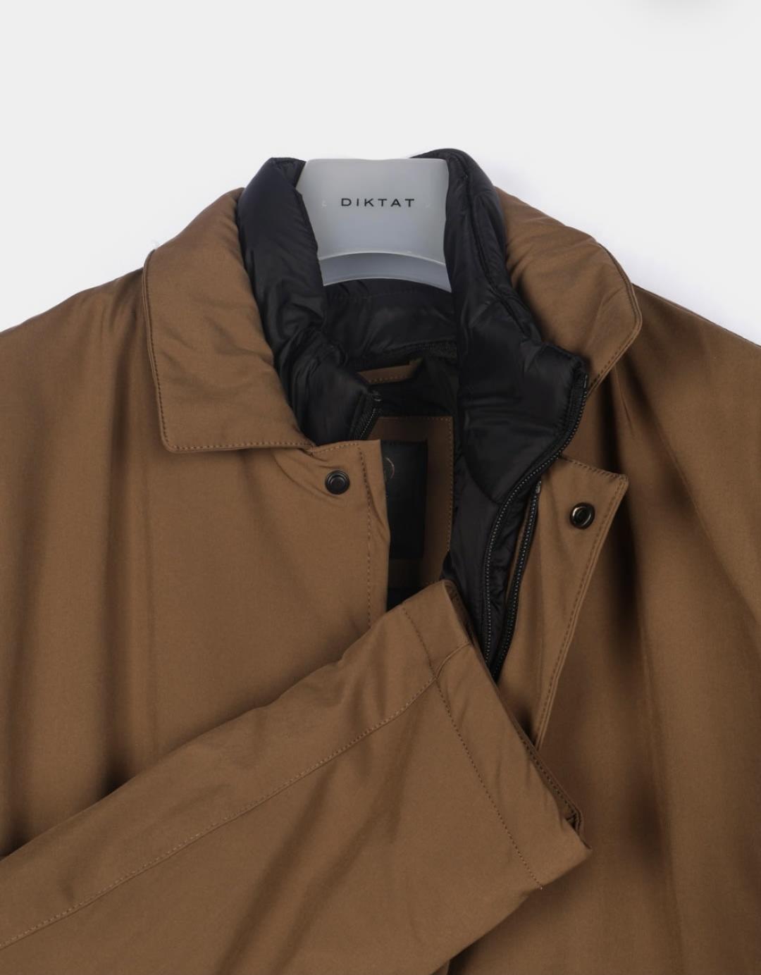 Пальто DIKTAT DK77946 коричневый