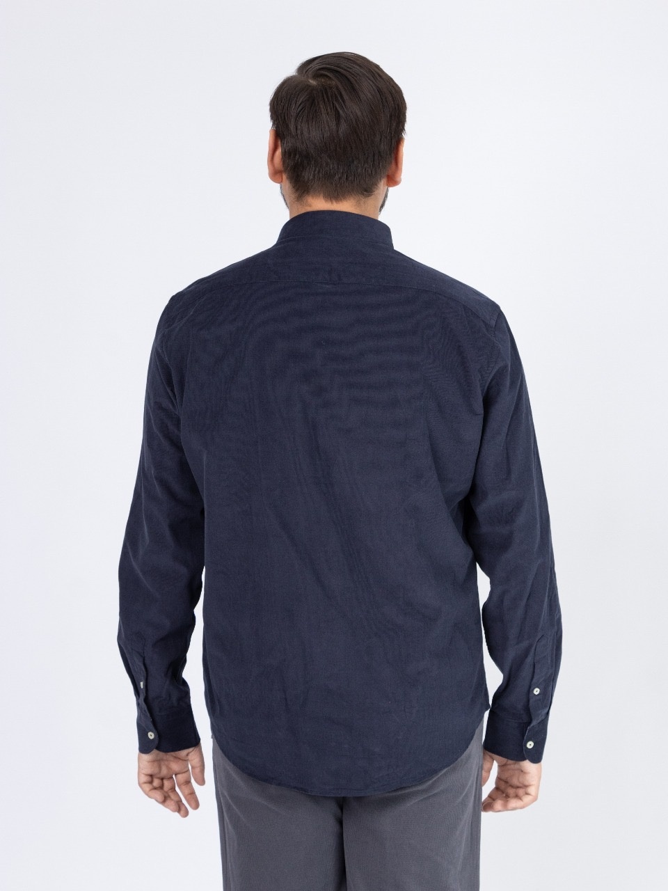 Рубашка свободного кроя NAVIGARE NF3017 синий