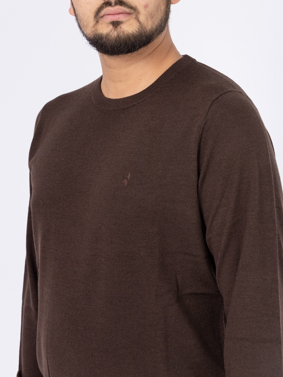 Свитер NAVIGARE NF1003 темно-коричневый