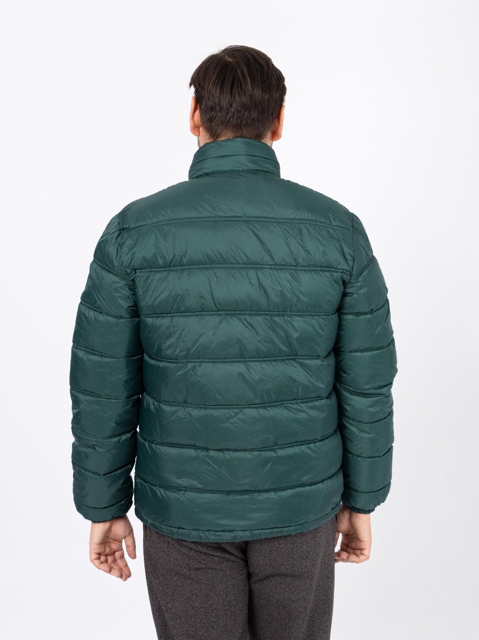 Пуховик NAVIGARE NF0203 темно-зеленый