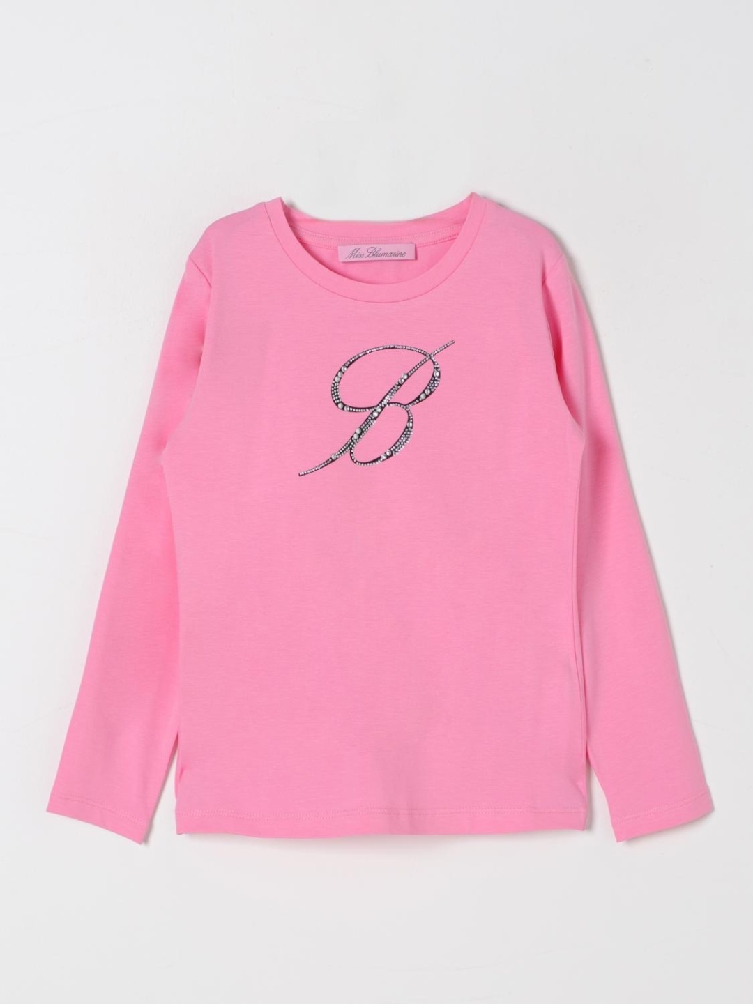 Лонгслив Miss Blumarine IF4097J0088 розовый