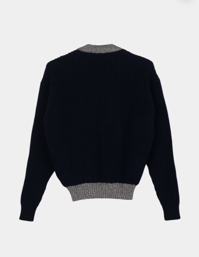 Кардиган CARACTĒRE M735D0 222M темно-синий, серый