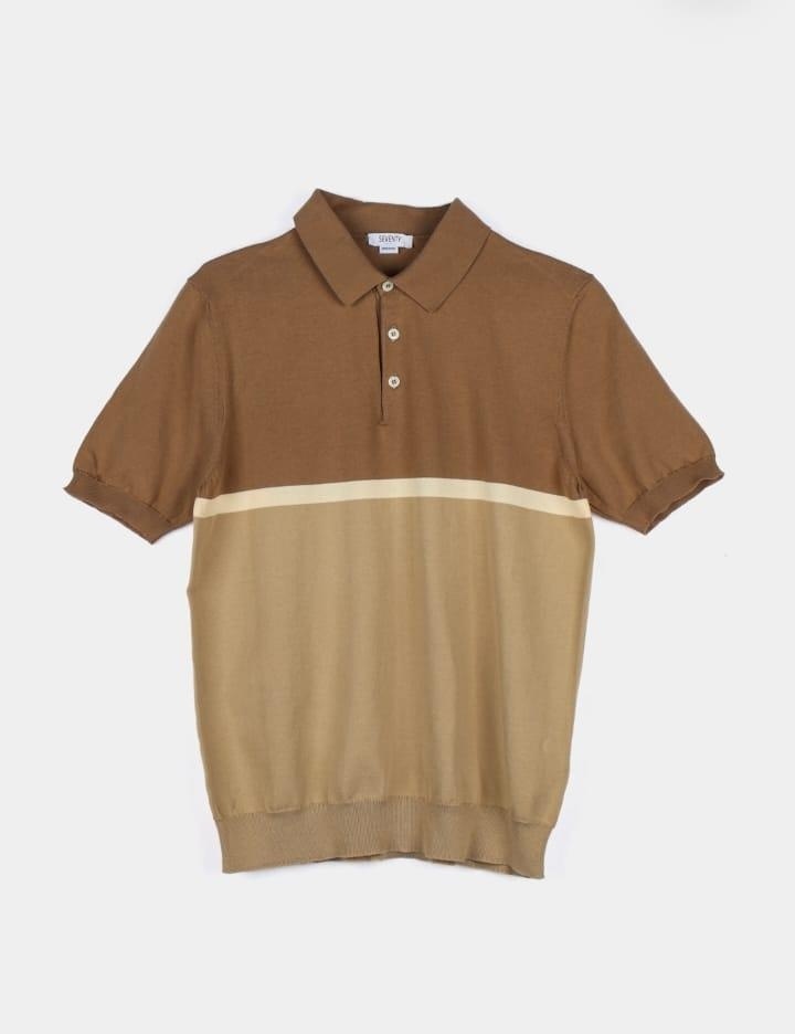 Поло SEVENTY VENEZIA MT3518-920213 коричневый