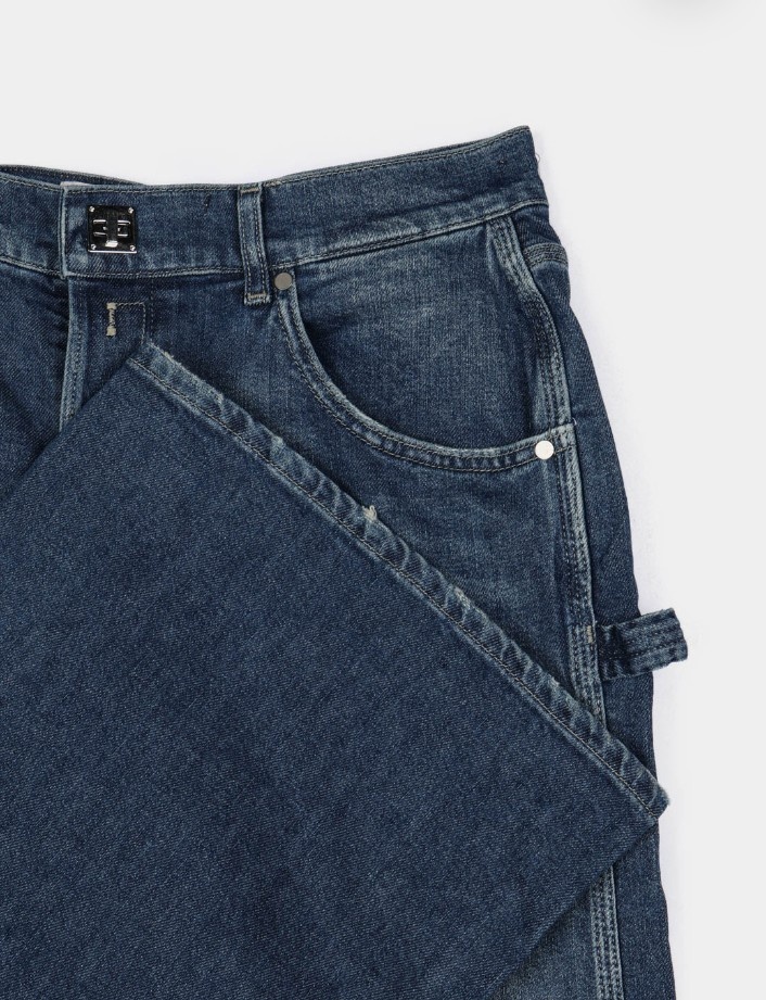 Джинсы багги Replay WA526 .000.773 761 темно-синий