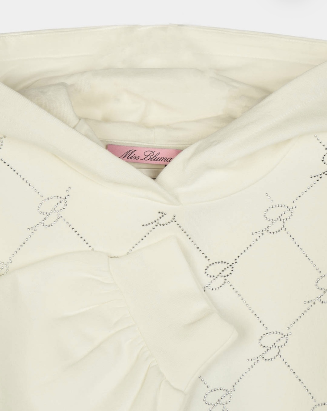 Худи Miss Blumarine IF4110F0939 белый