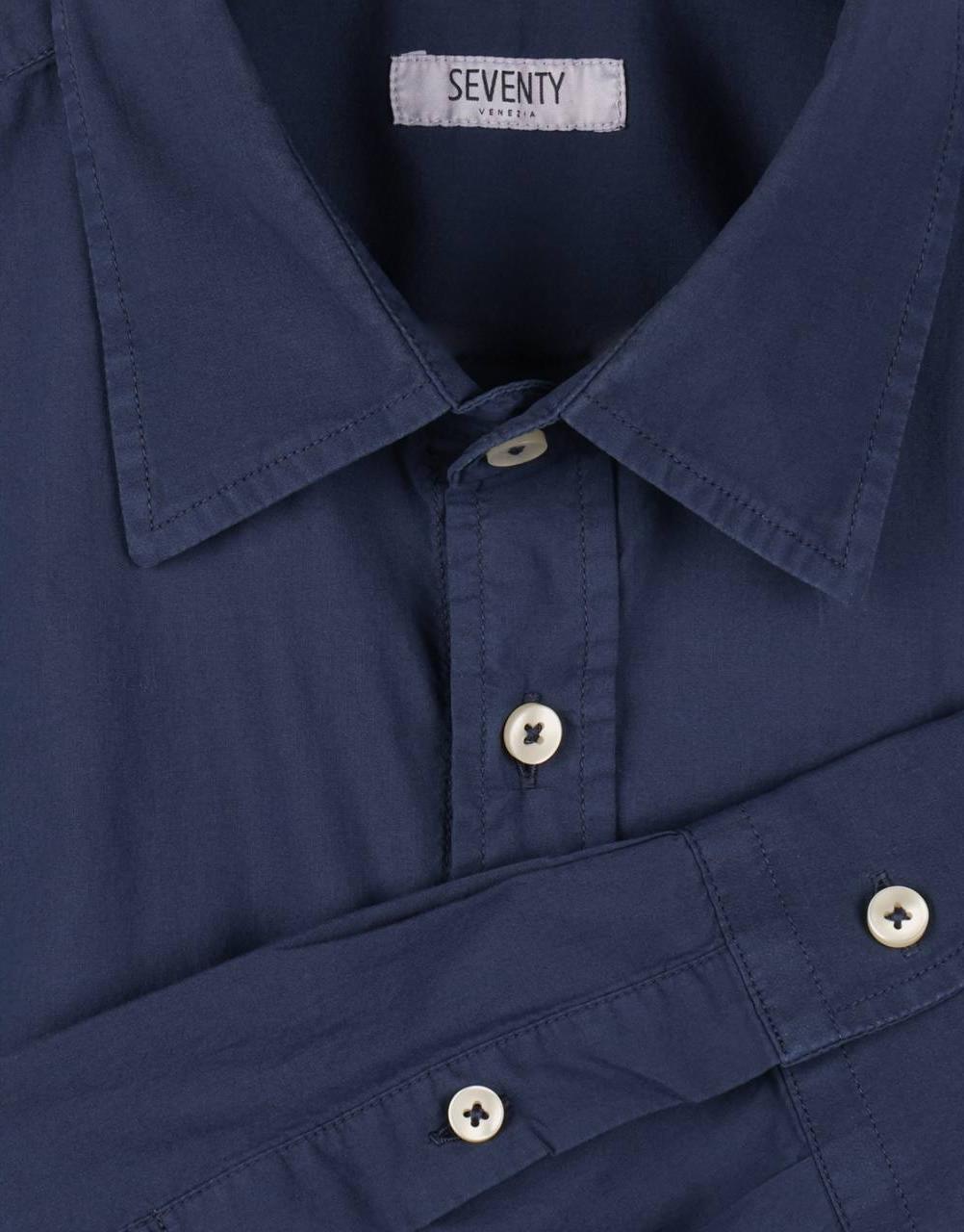 Рубашка прямая SEVENTY VENEZIA CA1376-200383 синий