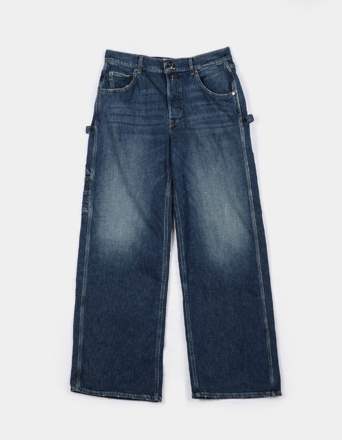 Джинсы багги Replay WA526 .000.773 761 темно-синий