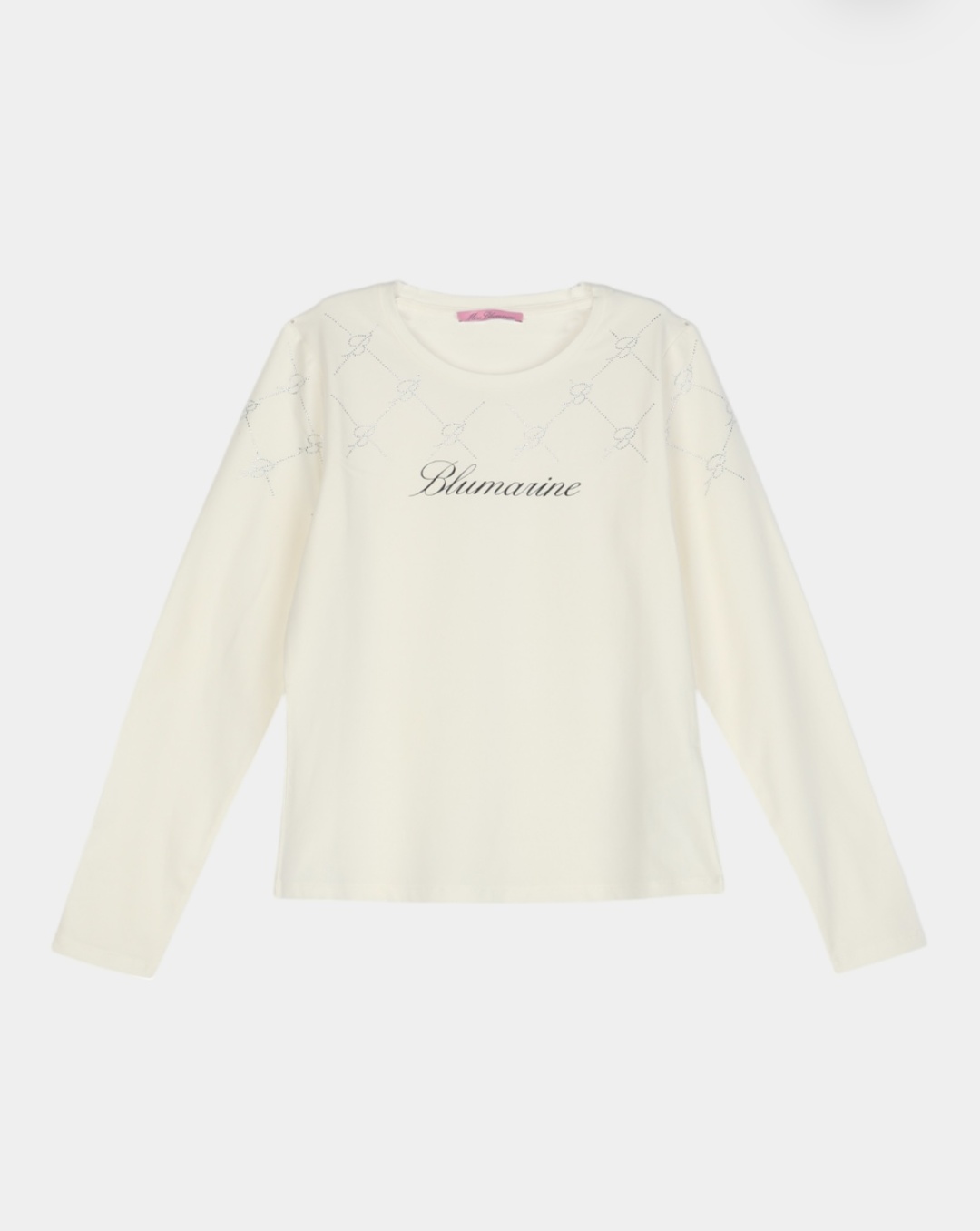 Лонгслив Miss Blumarine IF4140J0088 белый