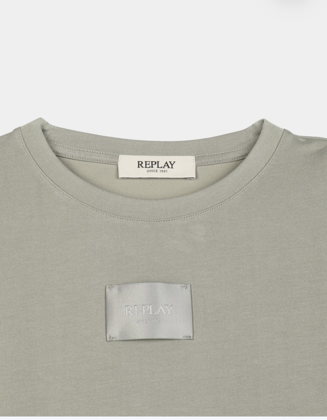 Футболка Replay W3145 .000.23748 серый