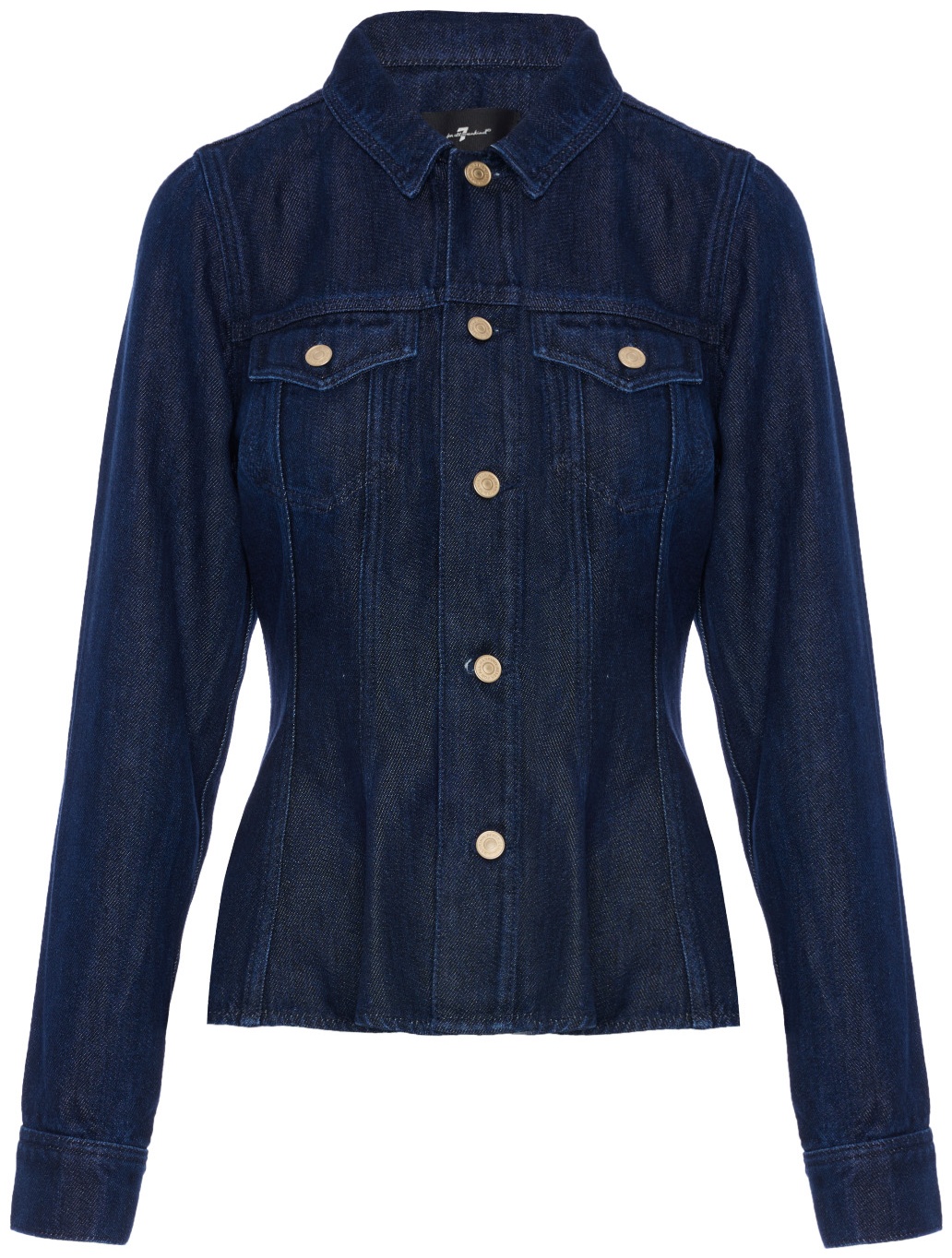 Джинсовая куртка 7 For All Mankind JSUSC860RM темно-синий