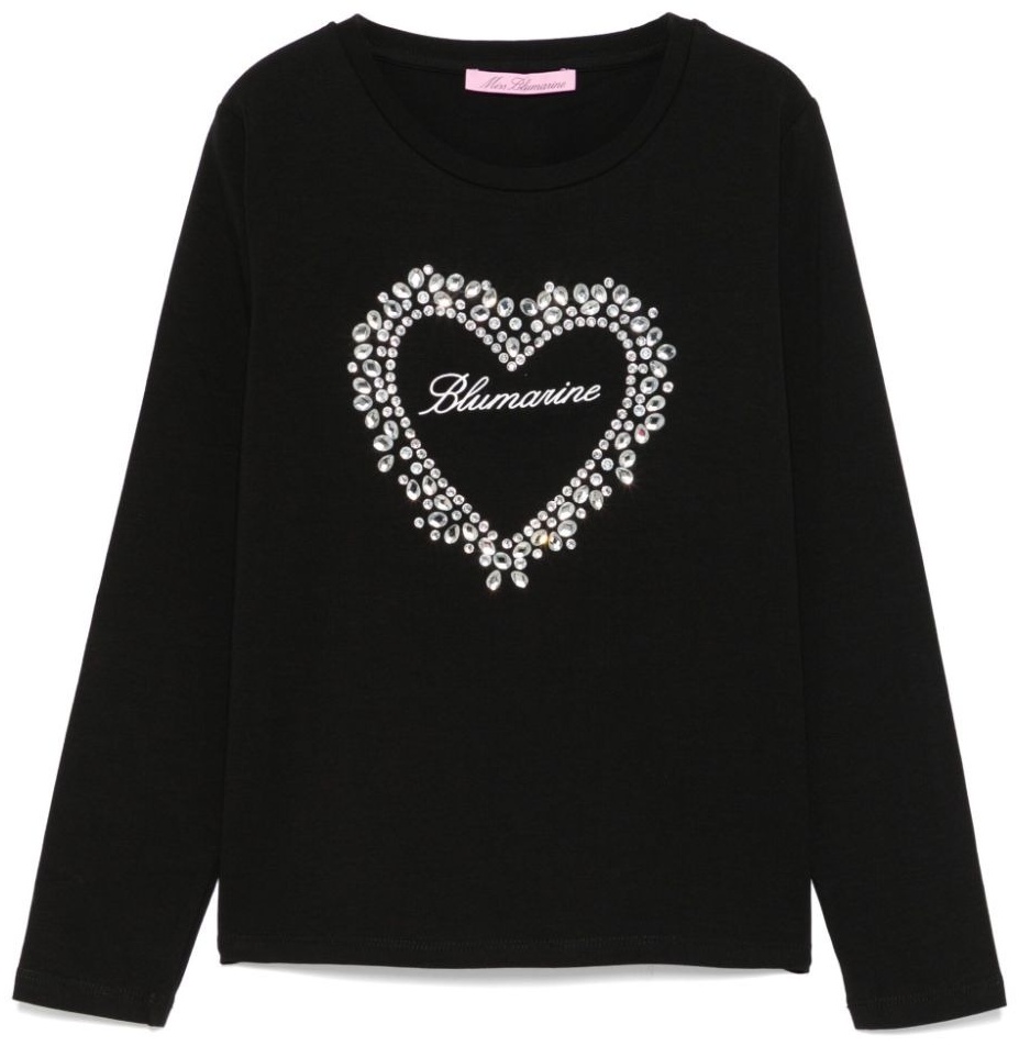 Лонгслив Miss Blumarine IF4142J0088 черный