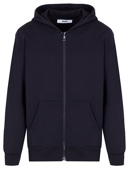 Худи MSGM KID F4MSJBZH201 черный