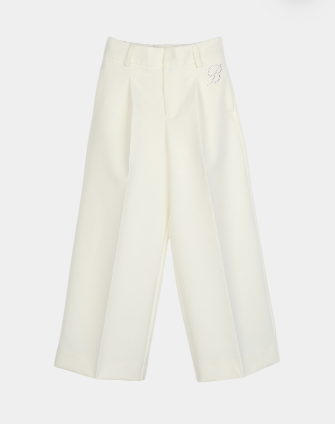 Повседневные брюки Miss Blumarine IF4021T2614 белый