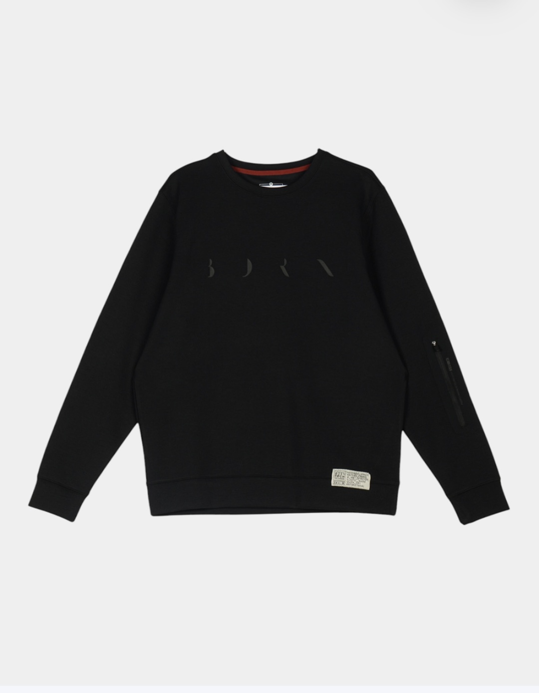 Свитшот BORN NESS SWEATSHIRT FW24CS-H17-SW черный