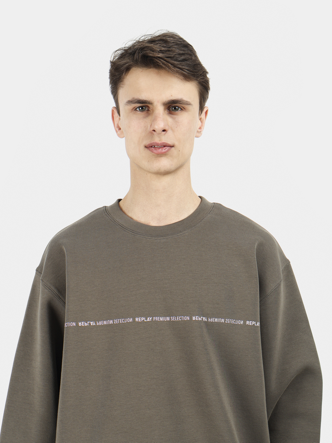 Свитшот Replay M6965 .000.23655 хаки