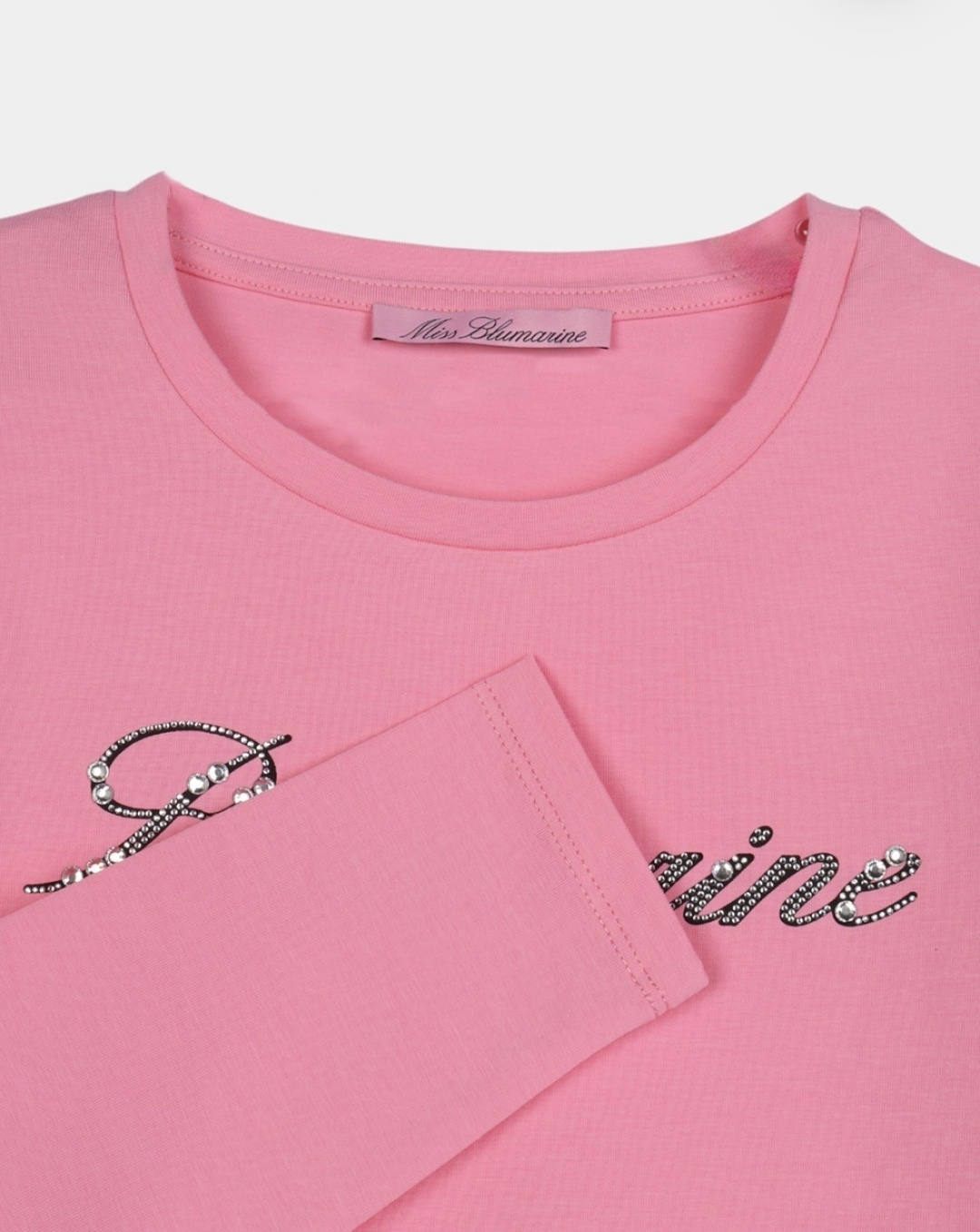 Лонгслив Miss Blumarine IF4139J0088 розовый