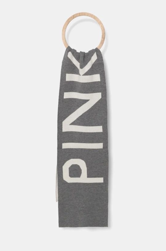 Шарф PINKO UP F4PIJGSC098 серый 