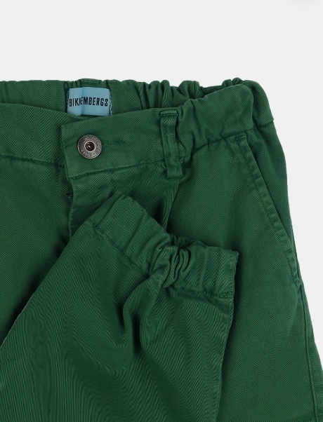 Спортивные брюки Bikkembergs kids BK2621 зеленый