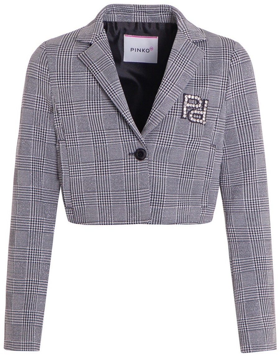 Демисезонная куртка PINKO UP F4PIJGJK061 черный/белый