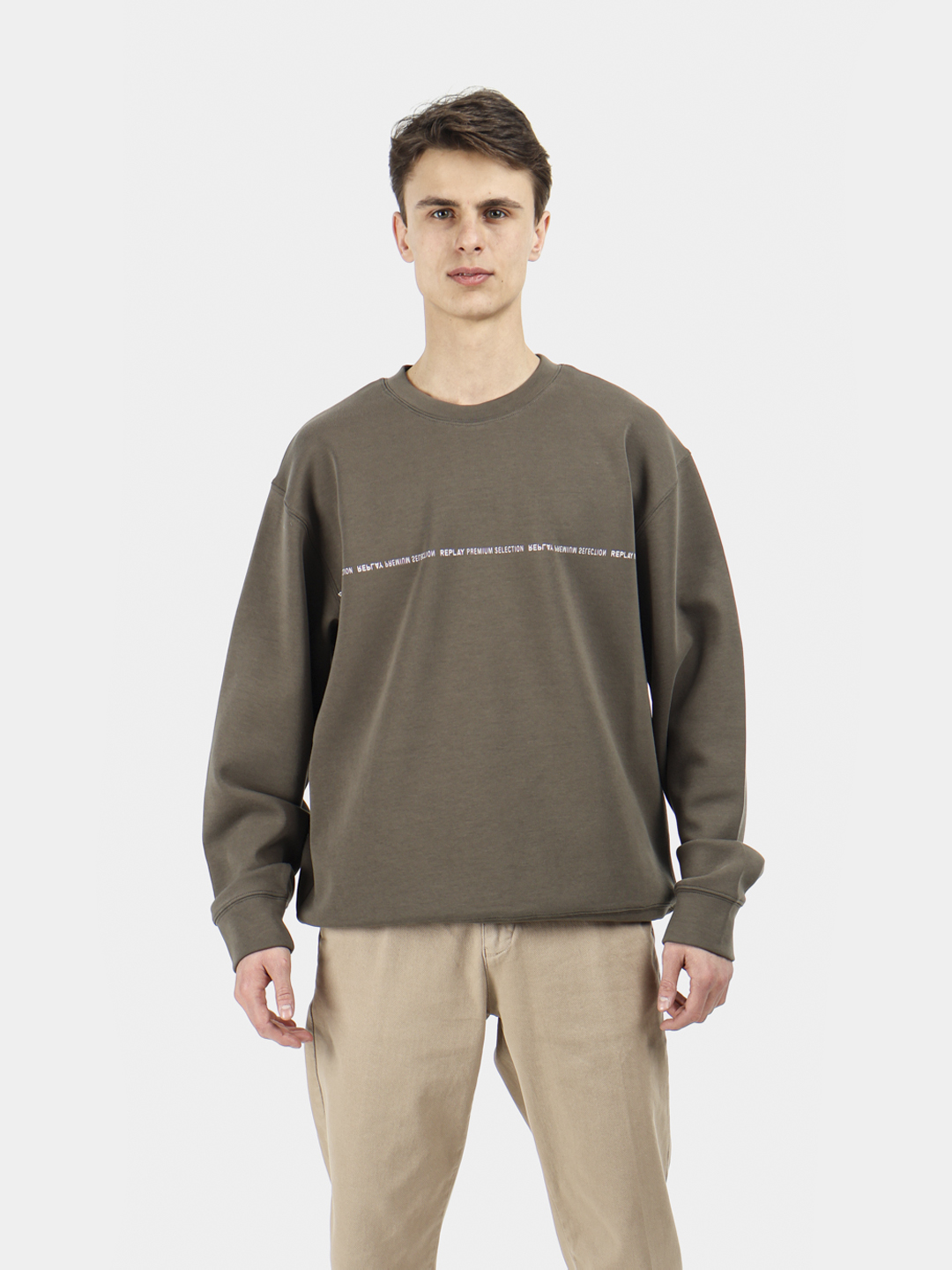 Свитшот Replay M6965 .000.23655 хаки