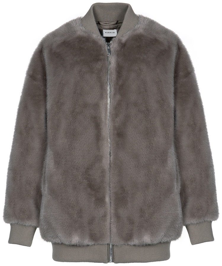 Зимняя куртка P.A.R.O.S.H. PATHOS-D431627 серый, бежевы