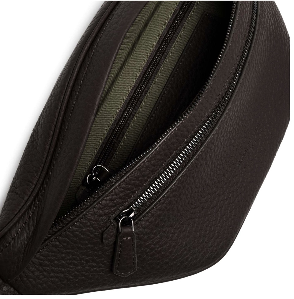 Сумка поясная Gianni Chiarini MPU B17814 QNT натуральная кожа коричневый