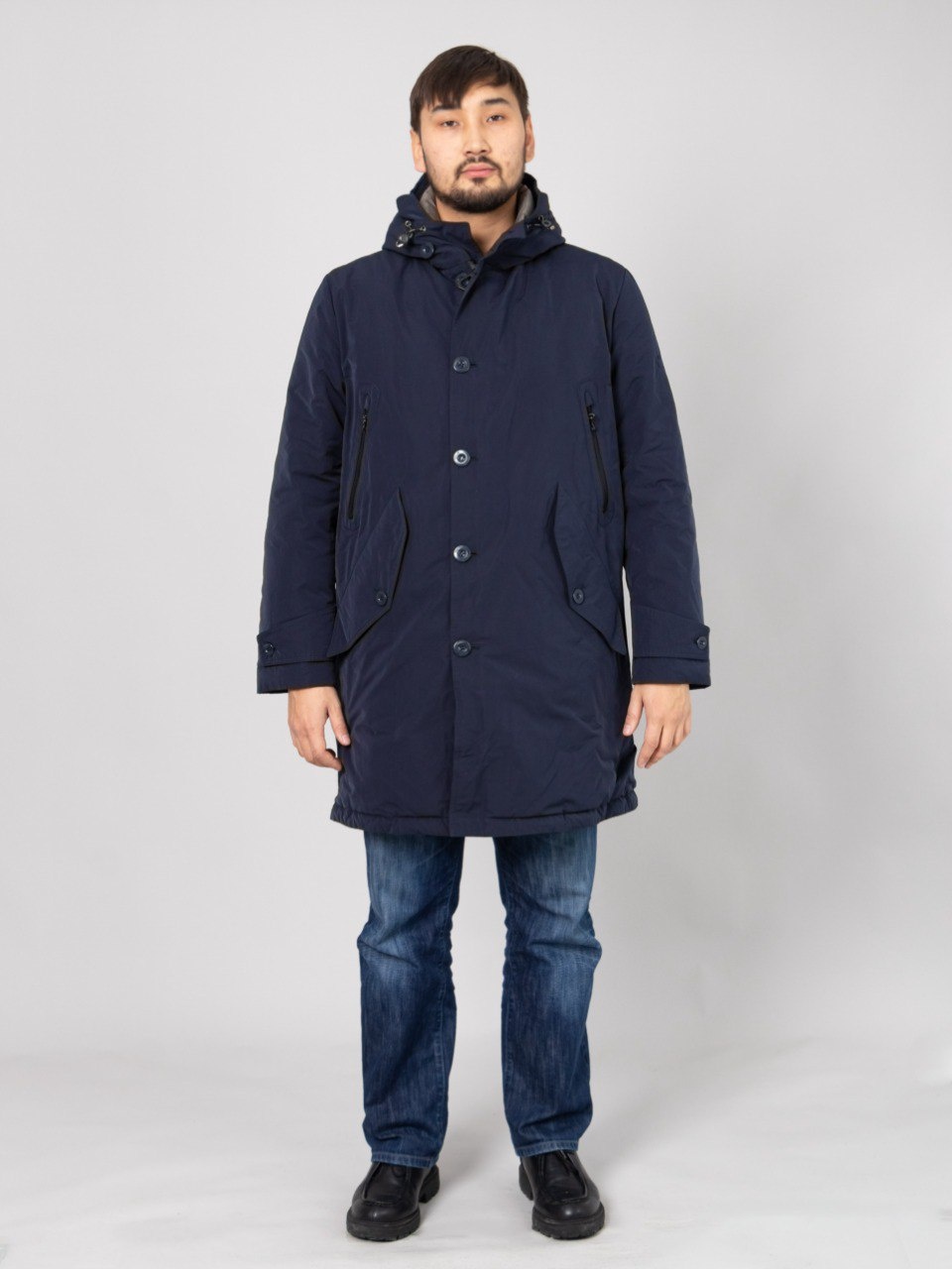 Пуховик REPLUME B41RUBARNJOO синий