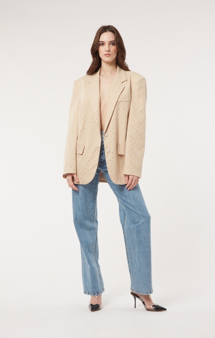 Пиджак Forte Dei Marmi Couture 24WF3449 бежевый