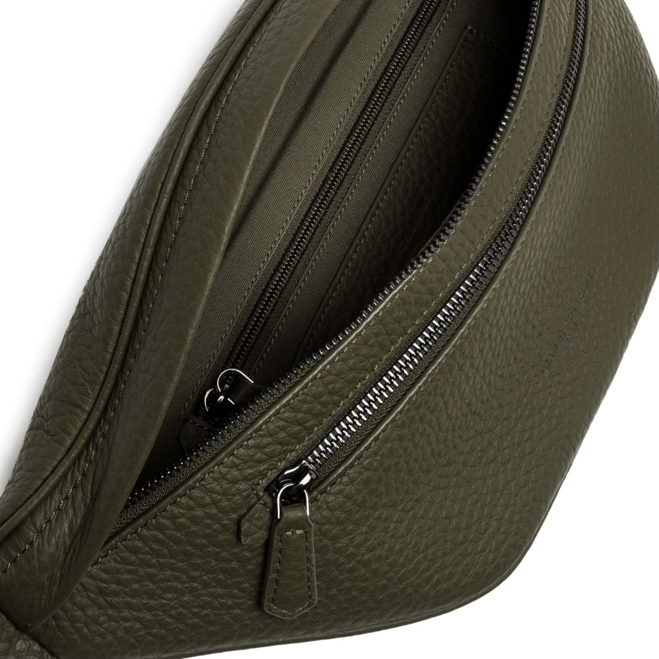 Сумка поясная Gianni Chiarini MPU B17814 QNT натуральная кожа оливковый