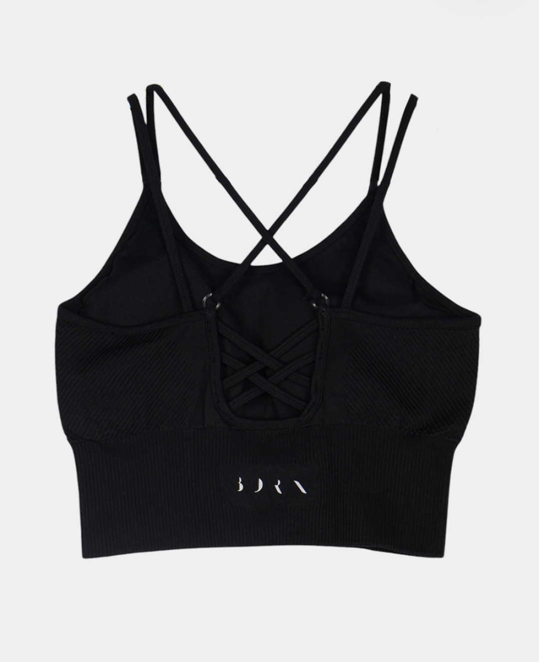 Топ BORN INDIA BRA O22SM18-B черный